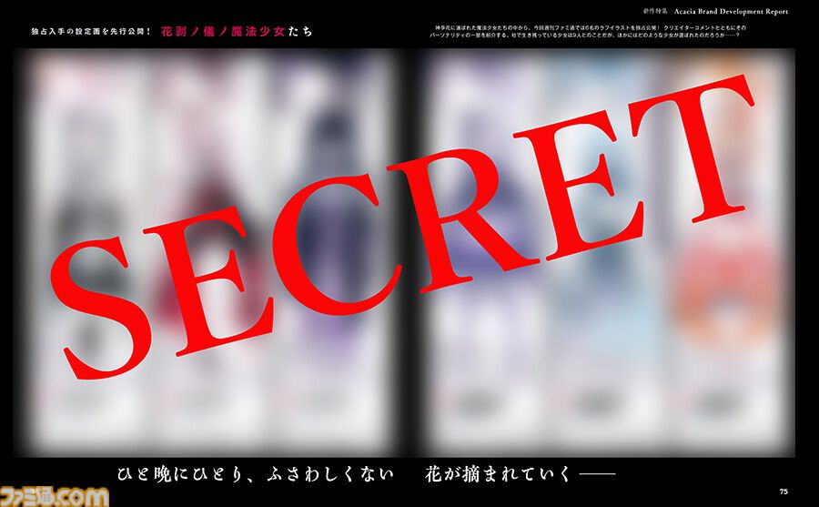 画像ページ (3/4) Acacia新作特集16ページで『魔法少女ノ魔女裁判』に