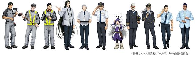 『ゴールデンカムイ』が“北海道の翼”エア・ドゥとコラボ。描き下ろしイラスト使用のグッズ販売や旅客機11機の搭乗ドアへのデカール貼付など実施