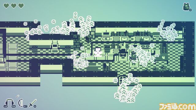 『カセットボーイ』“見ていないモノは存在しない”、視点を変えると世界も変わるパズルアクションRPG。無料体験版がSteamにて配信中