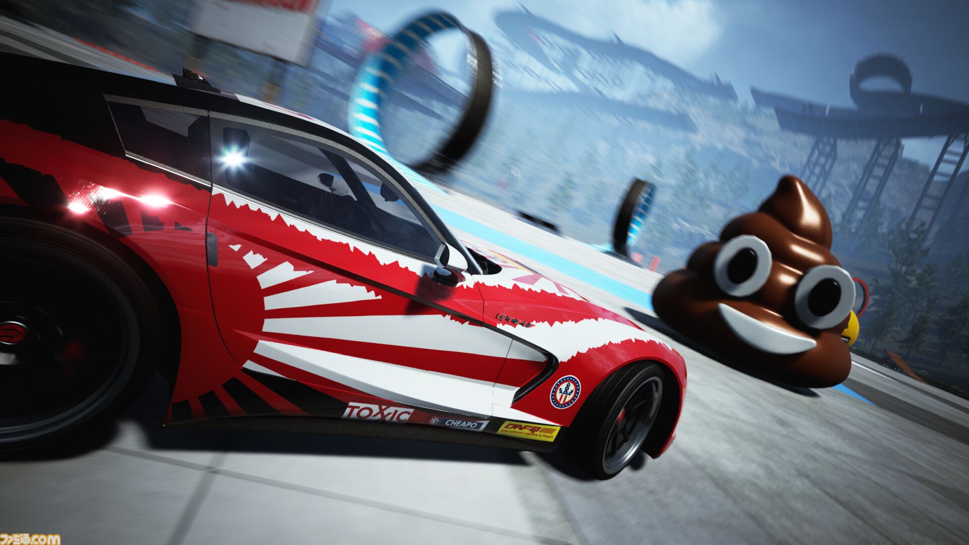 レックリエーション』走りながらコースを作れる“創造系レースゲーム”が