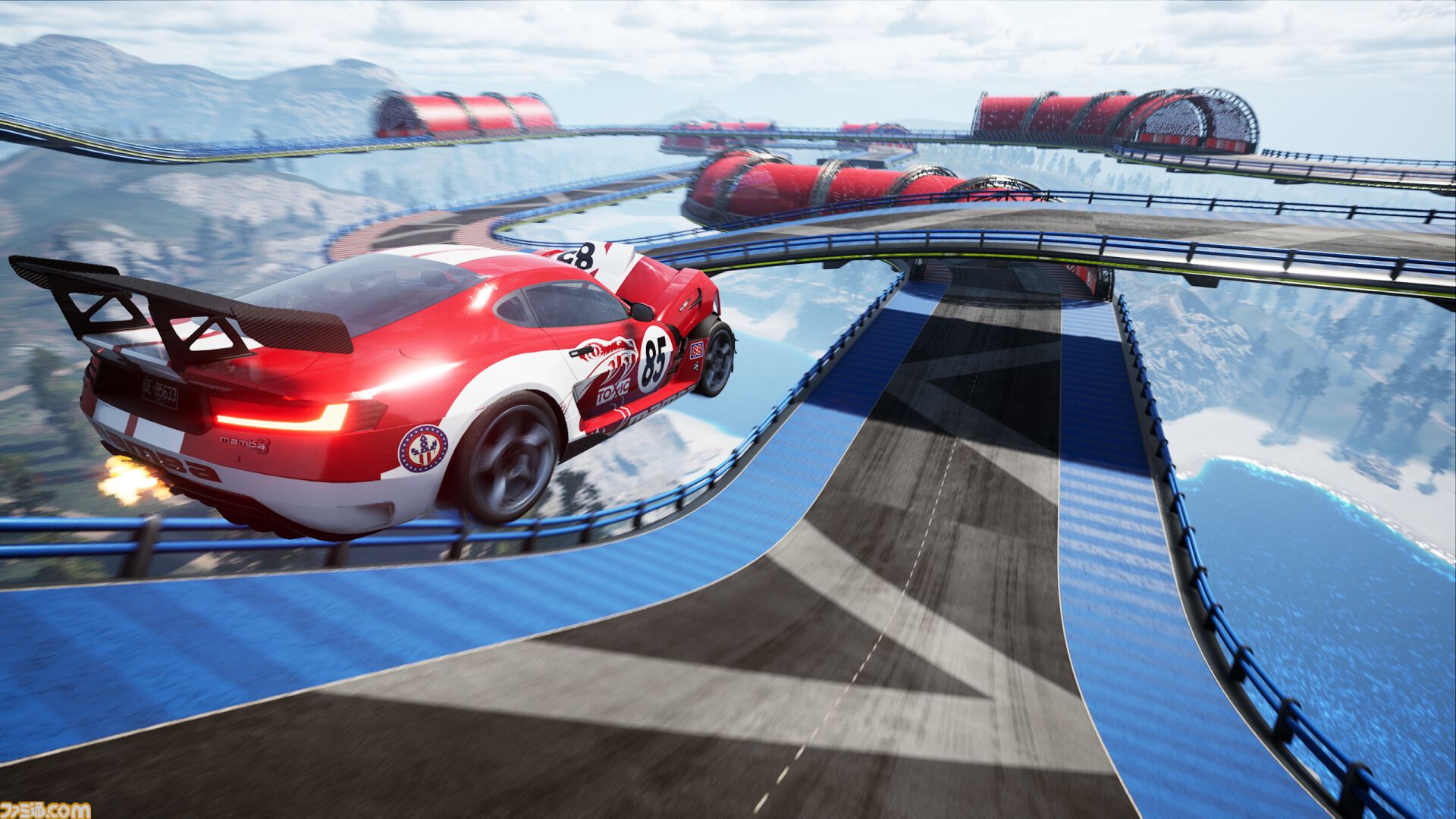 レックリエーション』走りながらコースを作れる“創造系レースゲーム”が