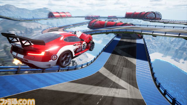 『レックリエーション』走りながらコースを作れる“創造系レースゲーム”が配信開始。ジャンプ台や障害物も自由自在、天候に交通量まで思いのまま