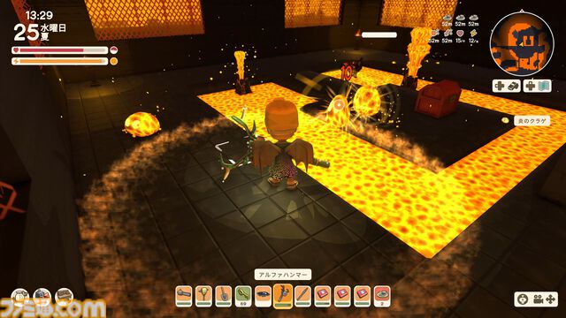 【Dinkum(ディンカム)プレイ日記】地下鉱山の最下層にチャレンジ。大量の敵と状態異常を攻略して、最高のお宝を手に入れろ！