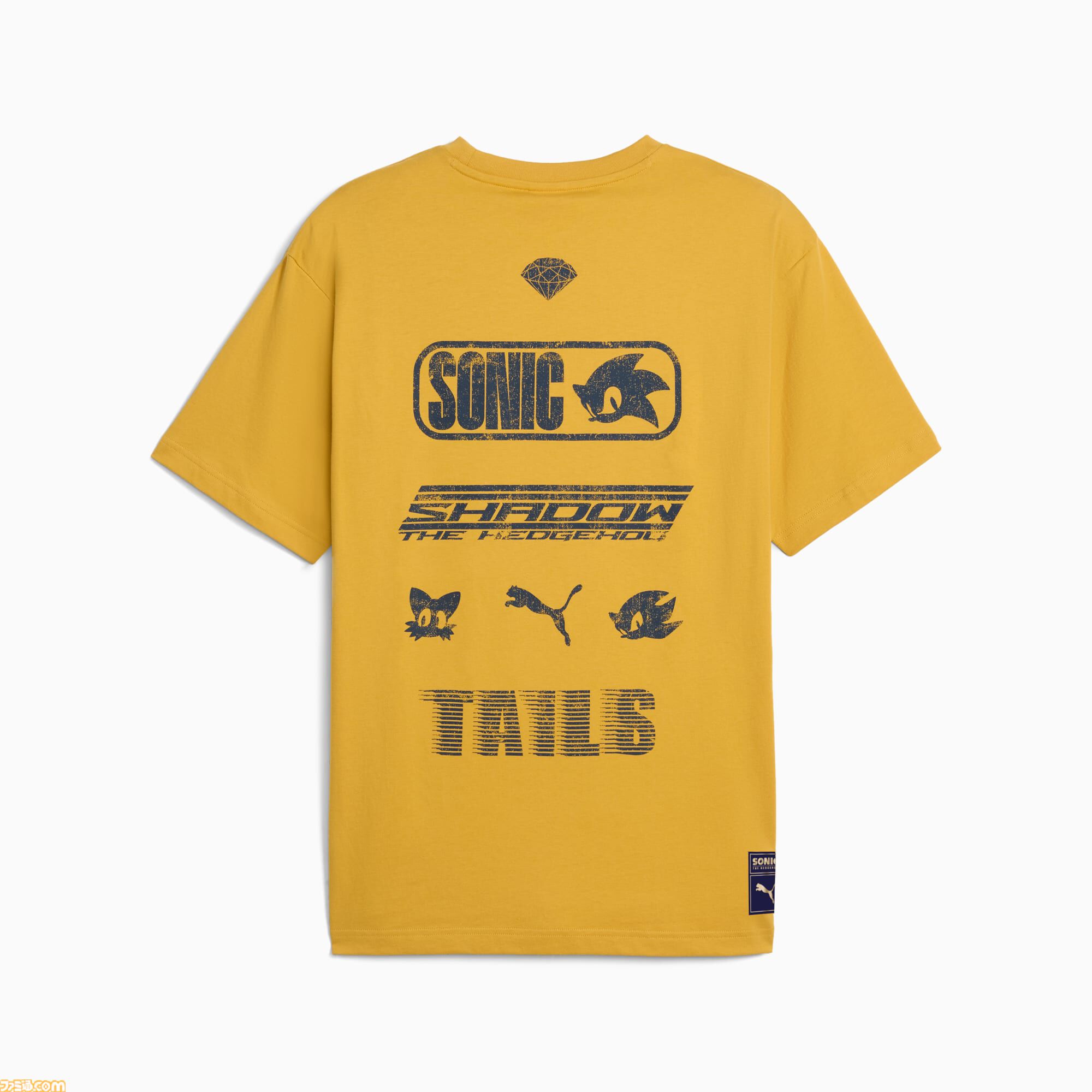 『ソニック』PUMAコラボアパレルにシャドウとテイルスも登場。スニーカーやフーディー、Tシャツ、キャップなど多彩なアイテムが本日（10/30）発売