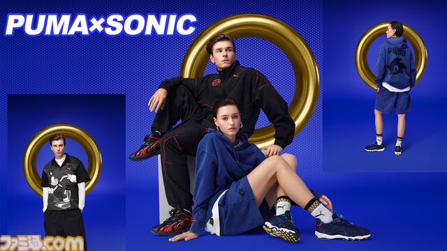 『ソニック』PUMAコラボアパレルにシャドウとテイルスも登場。スニーカーやフーディー、Tシャツ、キャップなど多彩なアイテムが本日（10/30）発売