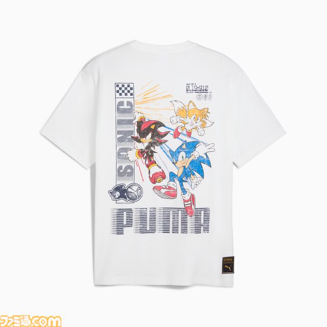 『ソニック』PUMAコラボアパレルにシャドウとテイルスも登場。スニーカーやフーディー、Tシャツ、キャップなど多彩なアイテムが本日（10/30）発売