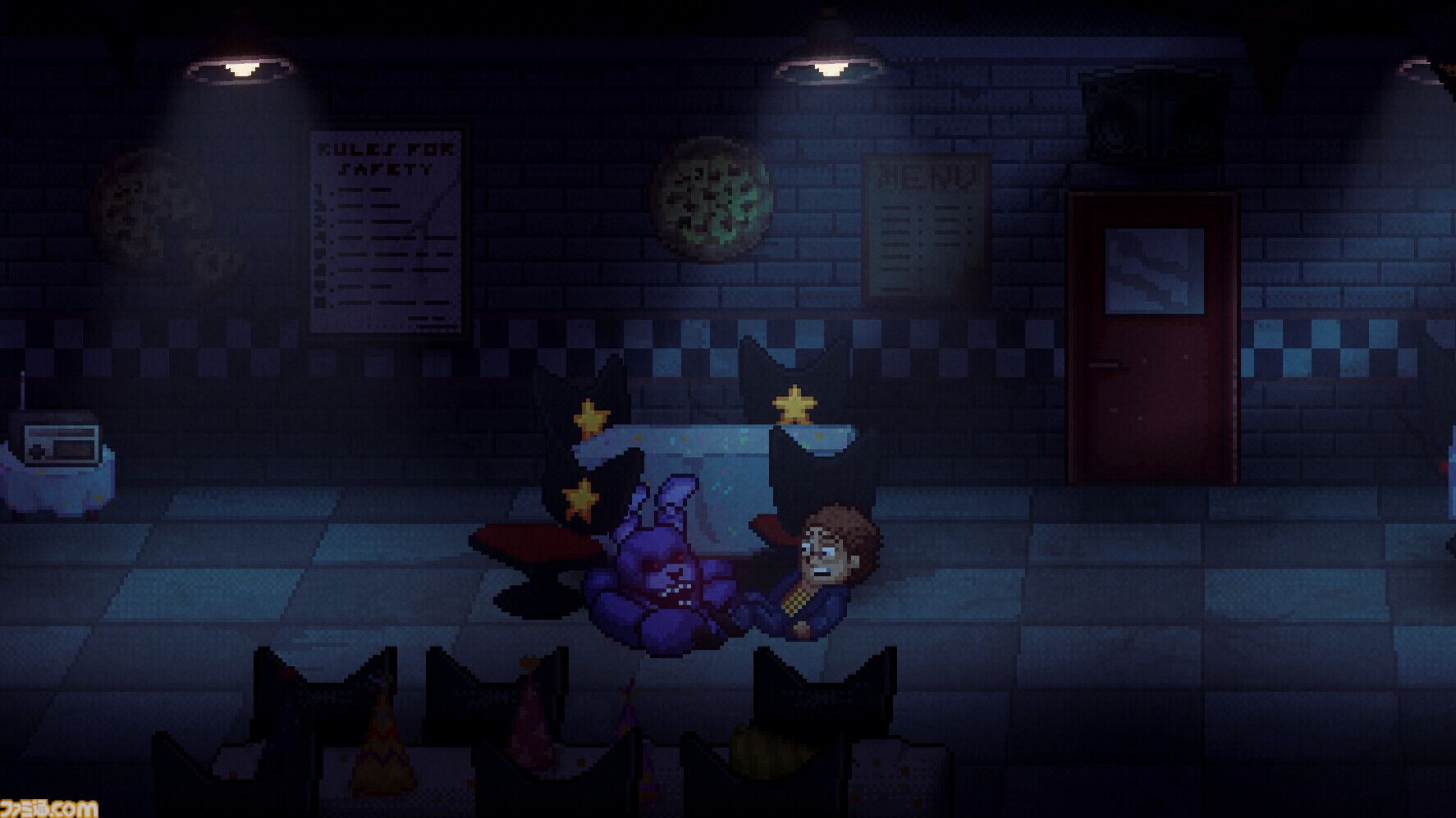 【FNaF】『Five Nights at Freddy's: Into the Pit』が無料配布。アニマトロニクスが徘徊するピザ屋を探索し、恐怖の5夜を生き延びる2Dアドベンチャー