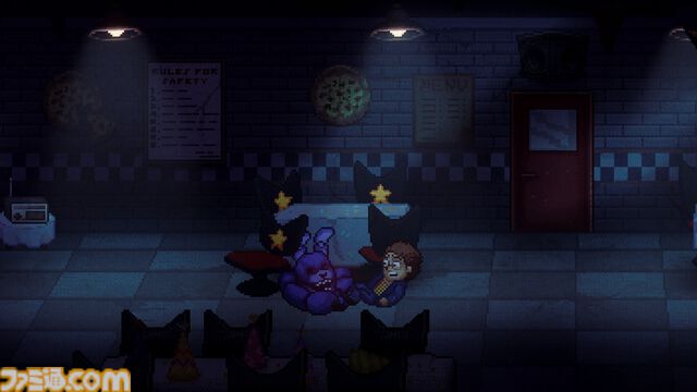 【FNaF】『Five Nights at Freddy's: Into the Pit』が無料配布。アニマトロニクスが徘徊するピザ屋を探索し、恐怖の5夜を生き延びる2Dアドベンチャー