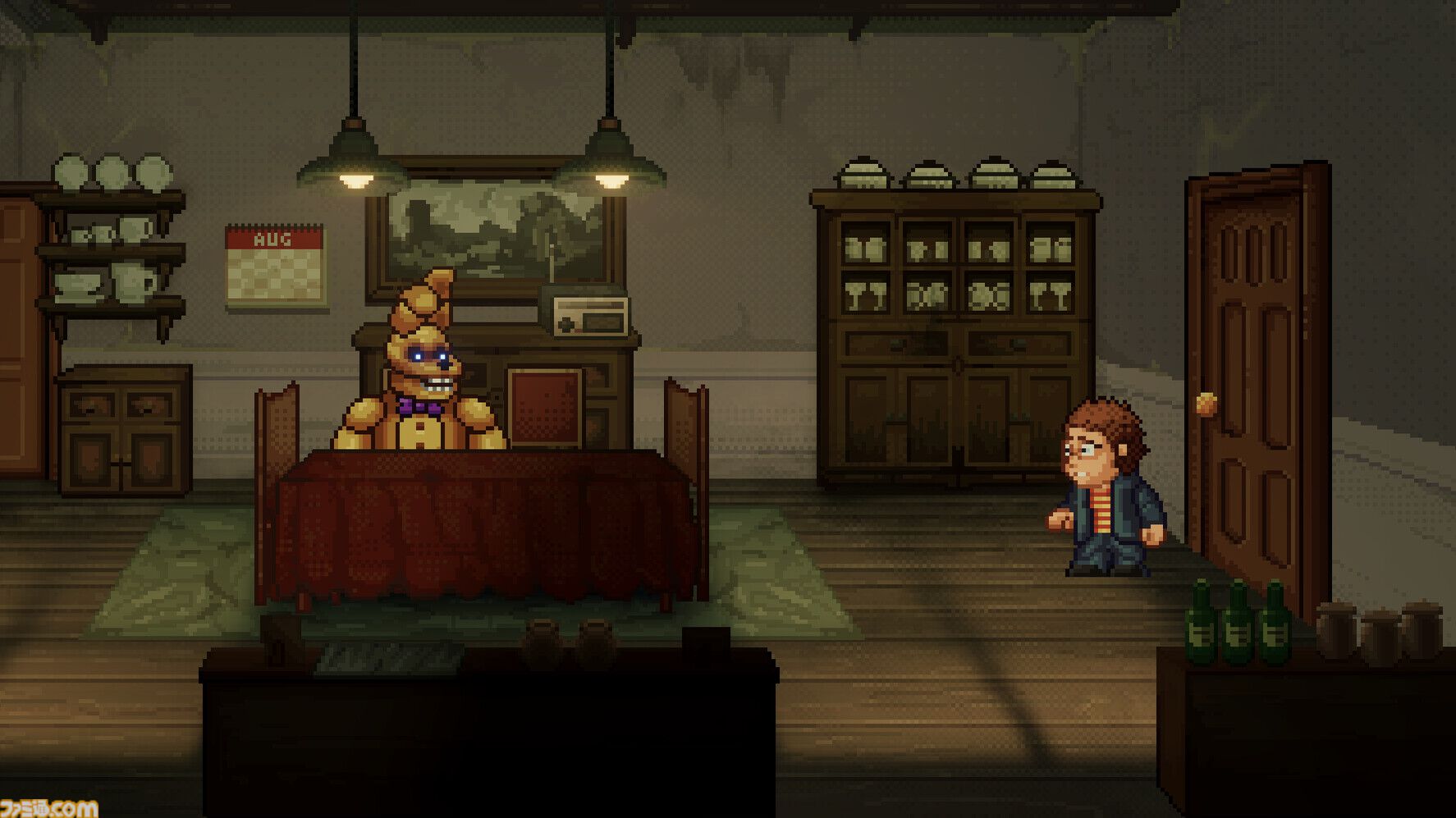 【FNaF】『Five Nights at Freddy's: Into the Pit』が無料配布。アニマトロニクスが徘徊するピザ屋を探索し、恐怖の5夜を生き延びる2Dアドベンチャー