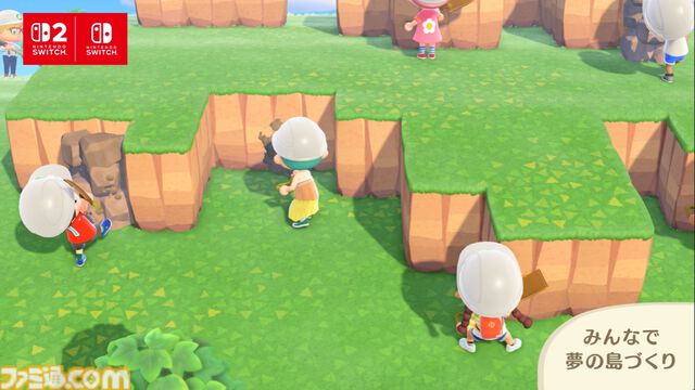 【あつ森】『あつまれ どうぶつの森』Switch2版が1月15日発売決定。高精細化、マウス操作に対応。かっぺいのホテルやリセットさんの新事業などが増える無料アプデも同日実施