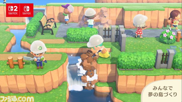 【あつ森】『あつまれ どうぶつの森』Switch2版が1月15日発売決定。高精細化、マウス操作に対応。かっぺいのホテルやリセットさんの新事業などが増える無料アプデも同日実施