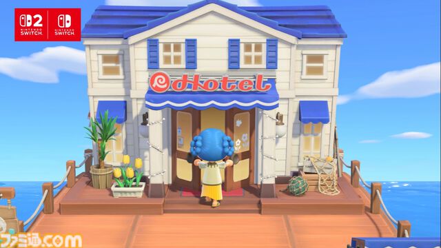 【あつ森】『あつまれ どうぶつの森』Switch2版が1月15日発売決定。高精細化、マウス操作に対応。かっぺいのホテルやリセットさんの新事業などが増える無料アプデも同日実施