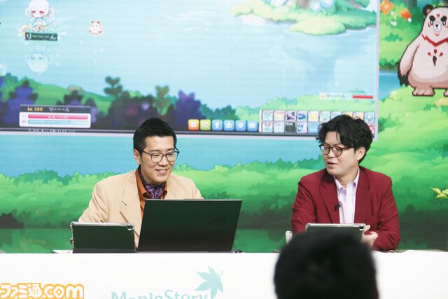 『メイプルストーリー』森の子リンを生放送で実機プレイ。ヤーレンズ楢原は3ヵ月でLv236到達。M-1準優勝コンビのメイプル漫才のネタが細かすぎる「じゃあウルス行く？」