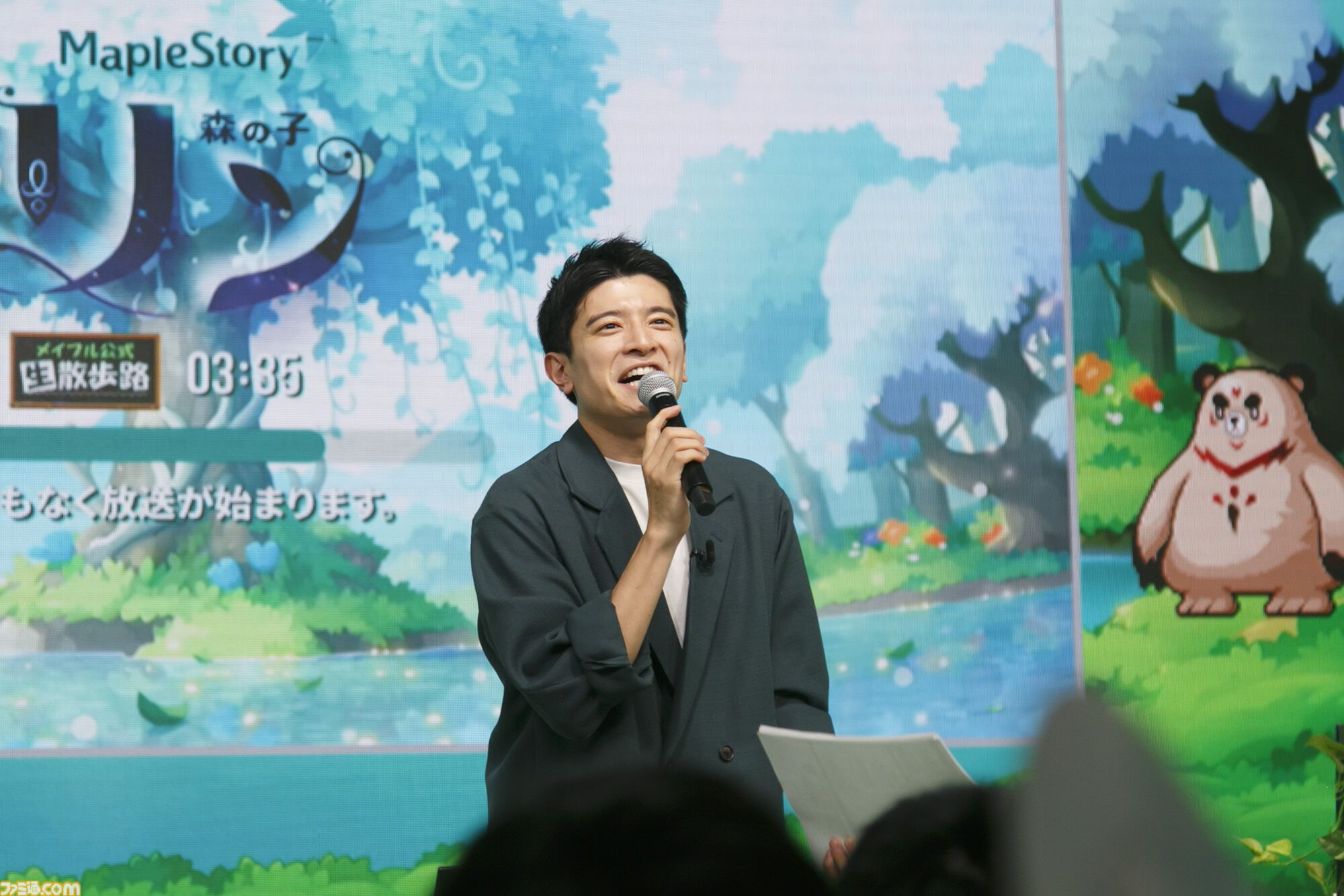 『メイプルストーリー』森の子リンを生放送で実機プレイ。ヤーレンズ楢原は3ヵ月でLv236到達。M-1準優勝コンビのメイプル漫才のネタが細かすぎる「じゃあウルス行く？」