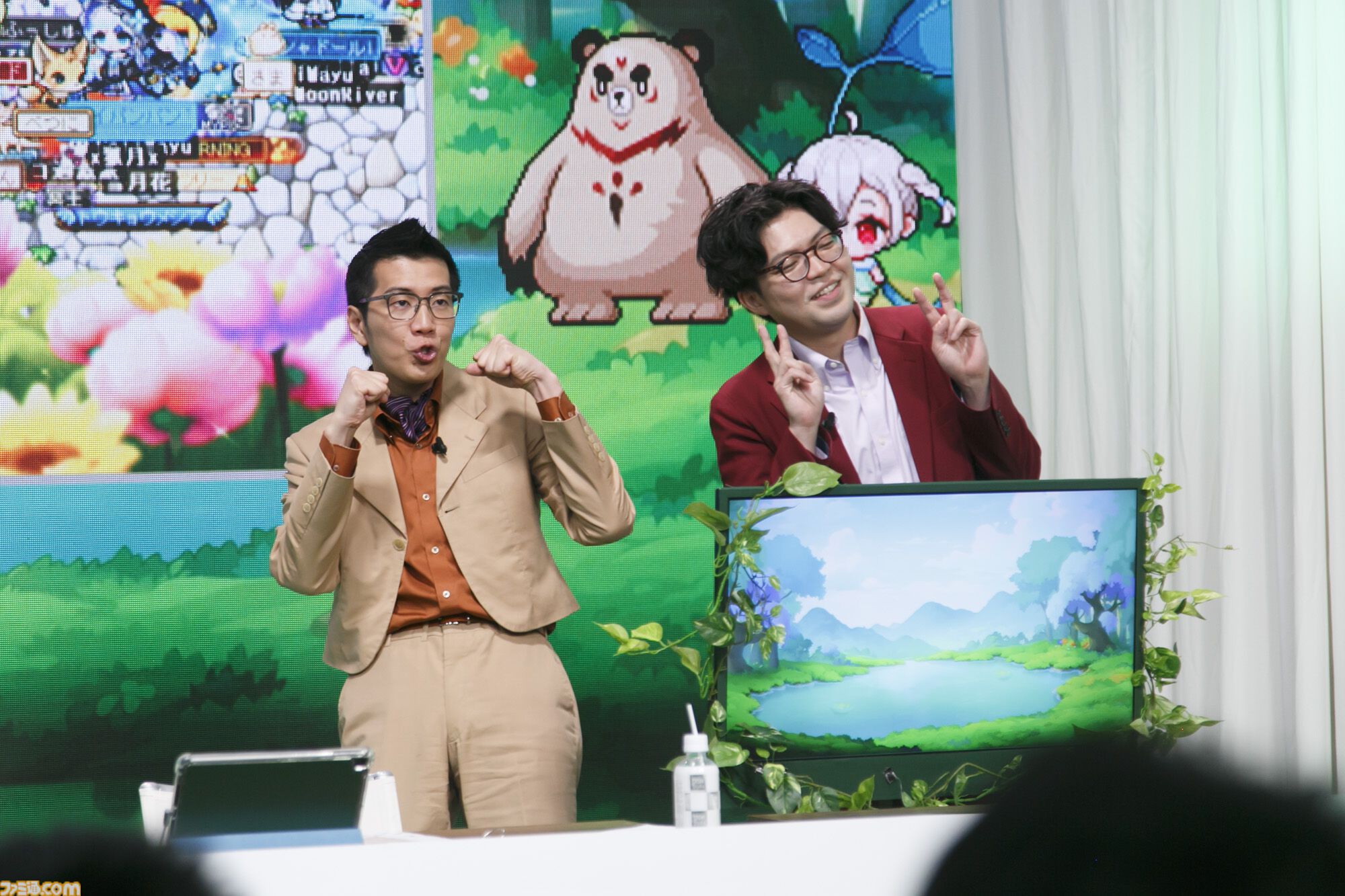 『メイプルストーリー』森の子リンを生放送で実機プレイ。ヤーレンズ楢原は3ヵ月でLv236到達。M-1準優勝コンビのメイプル漫才のネタが細かすぎる「じゃあウルス行く？」