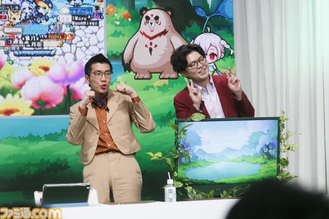 『メイプルストーリー』森の子リンを生放送で実機プレイ。ヤーレンズ楢原は3ヵ月でLv236到達。M-1準優勝コンビのメイプル漫才のネタが細かすぎる「じゃあウルス行く？」