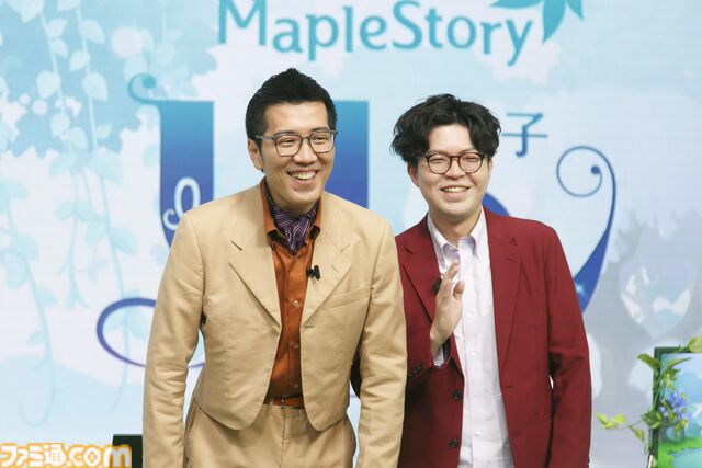 『メイプルストーリー』森の子リンを生放送で実機プレイ。ヤーレンズ楢原は3ヵ月でLv236到達。M-1準優勝コンビのメイプル漫才のネタが細かすぎる「じゃあウルス行く？」