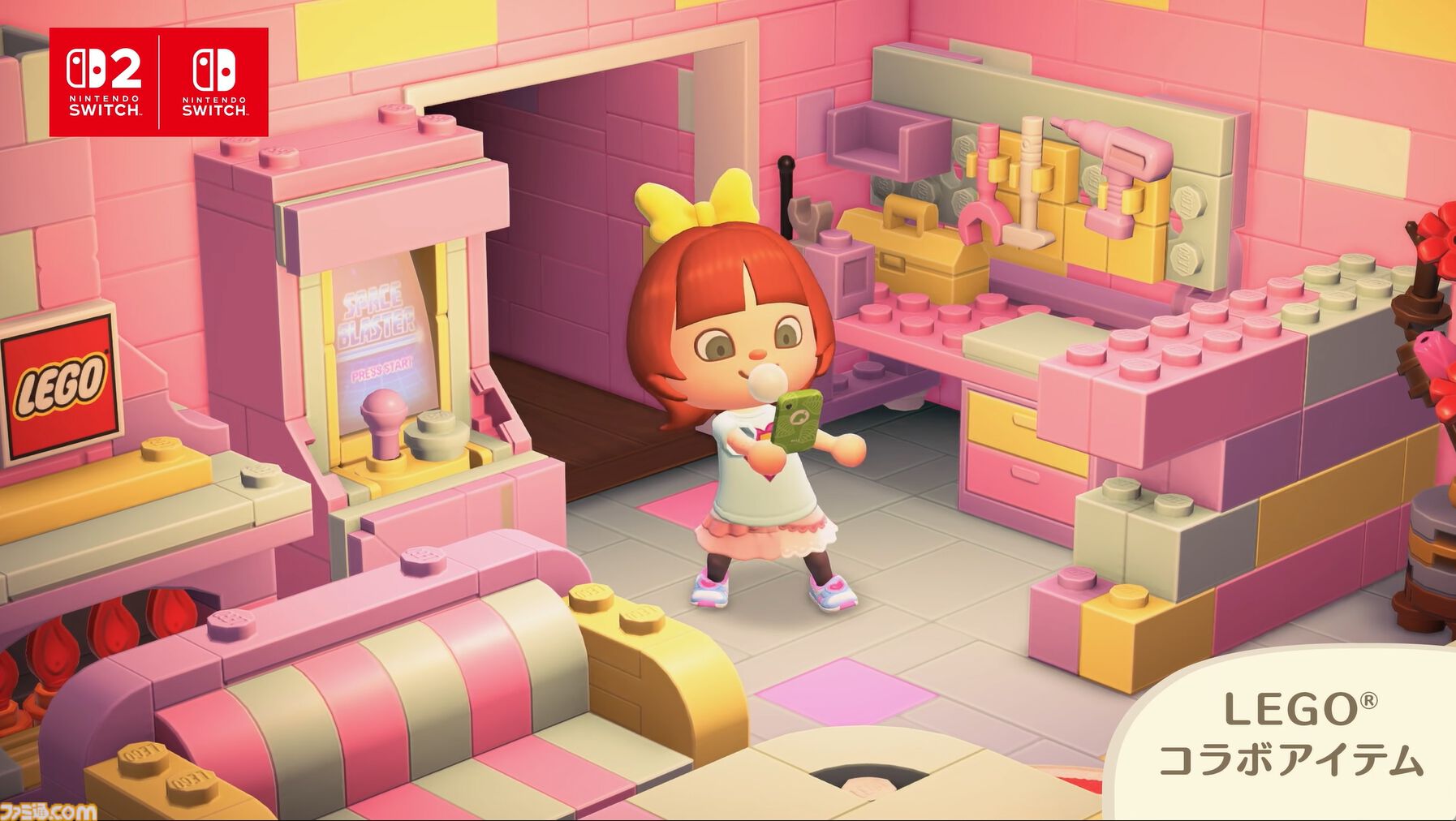 『あつ森』アプデVer.3.0で『スプラ』『ゼルダ』レゴなどのコラボアイテムが登場！ ファミコンやゲームボーイも遊べる