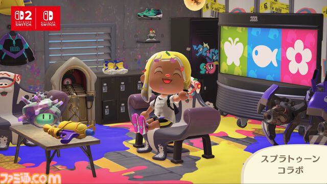 『あつ森』アプデVer.3.0で『スプラ』『ゼルダ』レゴなどのコラボアイテムが登場！ ファミコンやゲームボーイも遊べる
