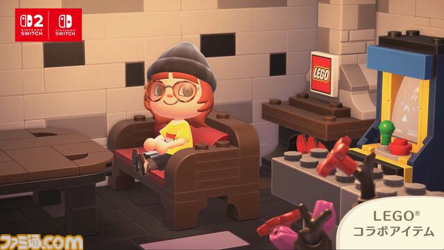『あつ森』アプデVer.3.0で『スプラ』『ゼルダ』レゴなどのコラボアイテムが登場！ ファミコンやゲームボーイも遊べる