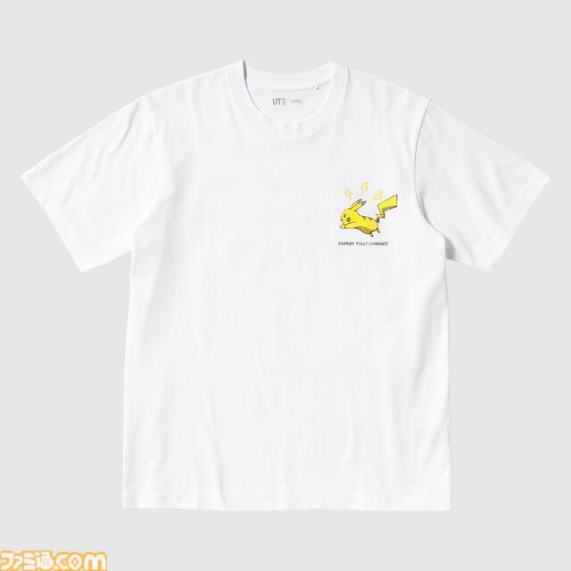 『ポケモン』UTがユニクロで7月下旬に発売。ポッチャマやピカチュウたちをスケッチ風にデザイン。メンズ・キッズ向けに展開
