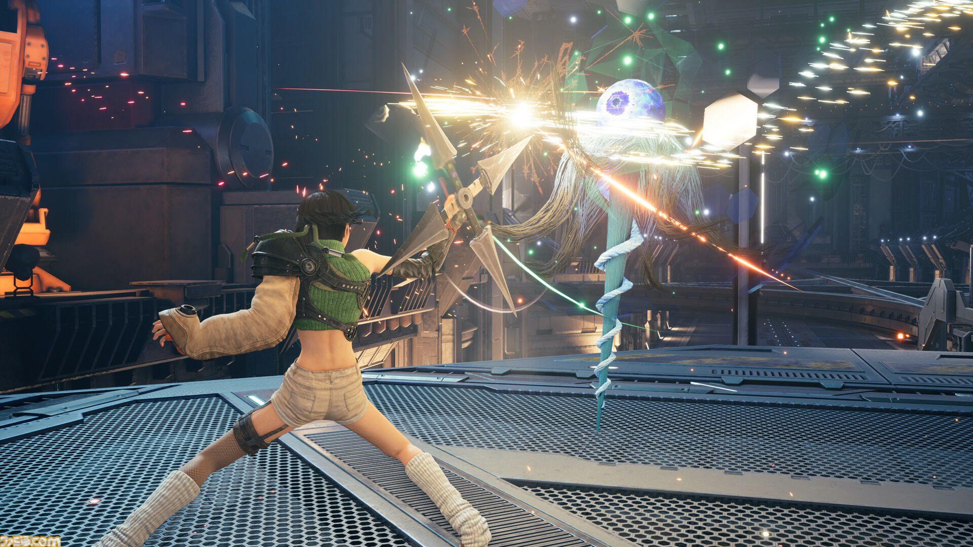 FF7リメイク インターグレード』クラウドとユフィのキャラクター紹介