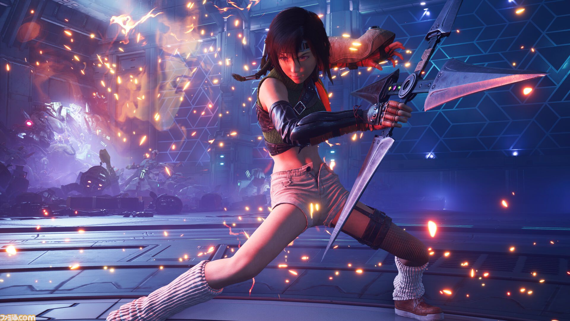 画像ページ (10/16) 『FF7リメイク インターグレード』クラウドと
