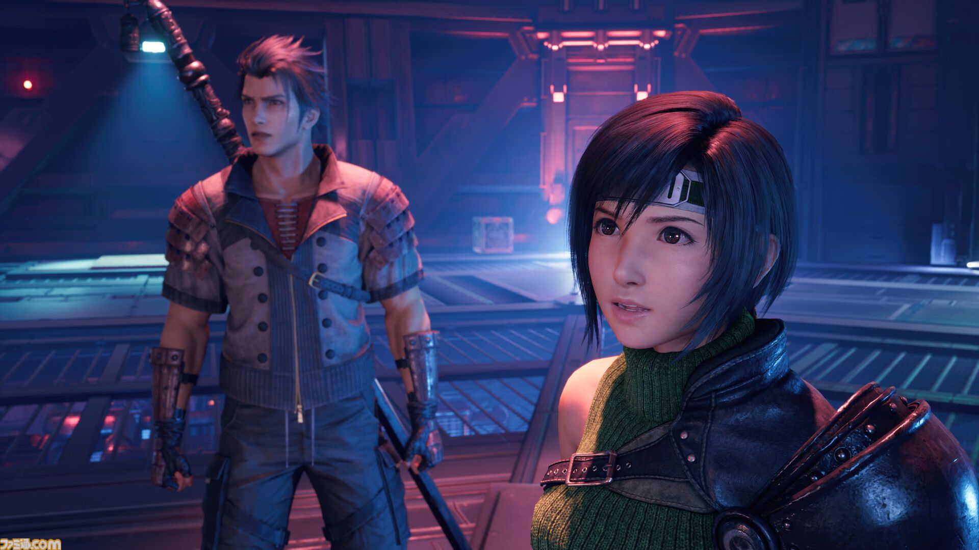 FF7リメイク インターグレード』クラウドとユフィのキャラクター紹介