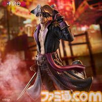 『龍が如く8外伝』1/7スケールのキャプテン真島フィギュア予約受付中。セガストアオンラインでは「ゴロー海賊団！」のセリフアクスタと手配書ポスターも付いてくる