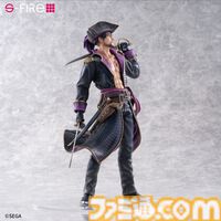 『龍が如く8外伝』1/7スケールのキャプテン真島フィギュア予約受付中。セガストアオンラインでは「ゴロー海賊団！」のセリフアクスタと手配書ポスターも付いてくる