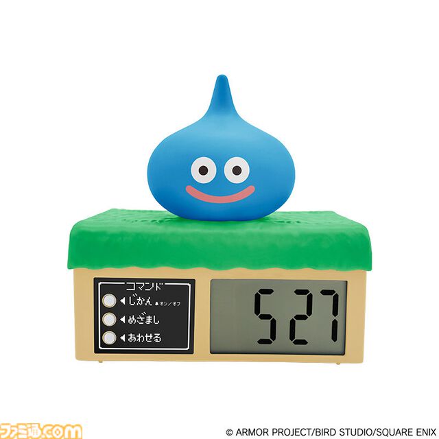 『ドラクエ』グッズくじがローソン/ローソンストア100で本日（11/1）発売。スライム目覚まし時計や「ゆうべは　おたのしみでしたね」アクリルクリップが当たる