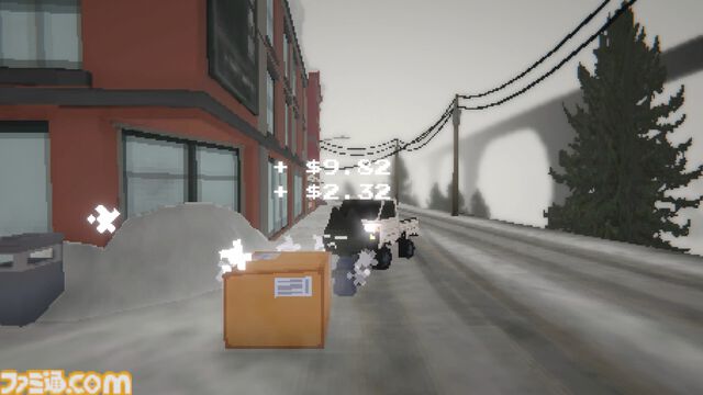 『Easy Delivery Co.』ネコが荒れた環境で軽トラ配達するドライブゲームが日本語対応。世知辛い世界だけど心温まる場面も