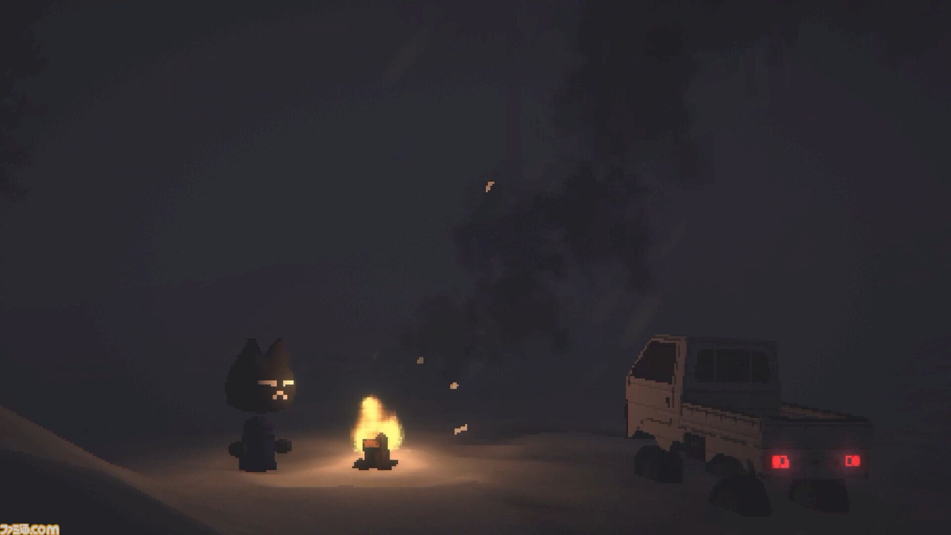 『Easy Delivery Co.』ネコが荒れた環境で軽トラ配達するドライブゲームが日本語対応。世知辛い世界だけど心温まる場面も