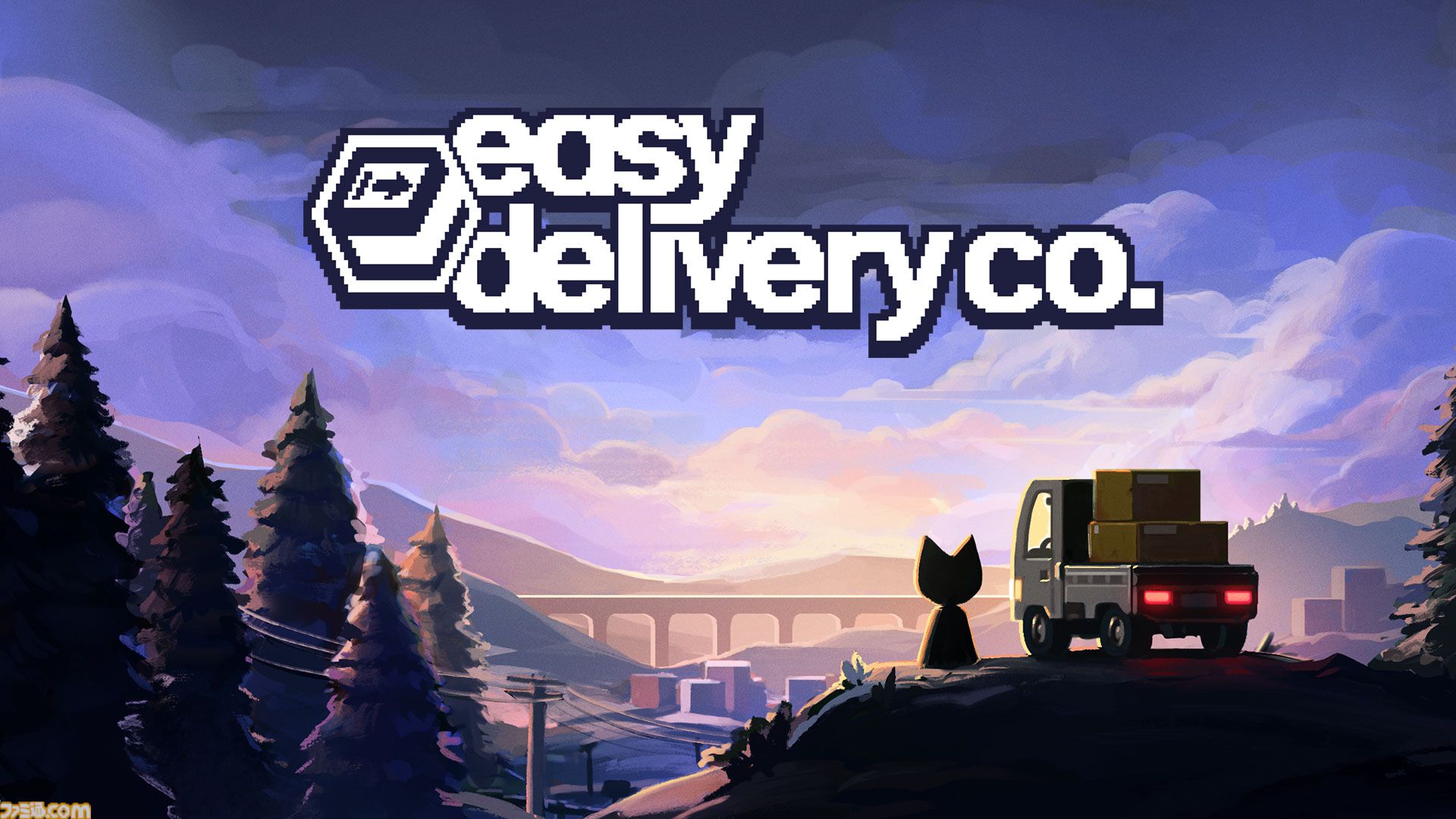 『Easy Delivery Co.』ネコが荒れた環境で軽トラ配達するドライブゲームが日本語対応。世知辛い世界だけど心温まる場面も