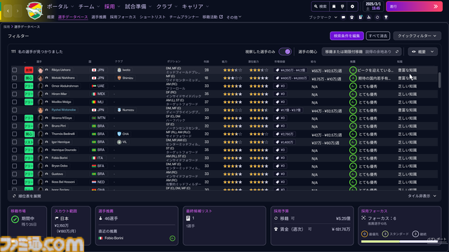 『フットボールマネージャー26』初心者プレイガイド。そこまでサッカー知識がなくても、カジュアルにクラブ運営が楽しめる。監督（プレイヤー）のこだわりがクラブ強化にもつながっていく