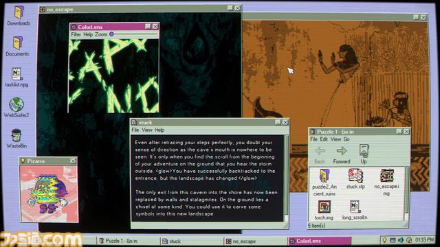 『Desktop Explorer』レトロPCに残されたデータから行方不明者の手がかりを追え。壊れたアプリやファイルから真実を探し出すホラーミステリーのデモ版が配信