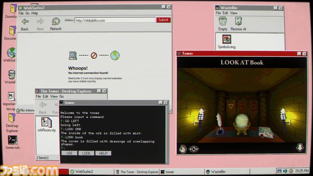 『Desktop Explorer』レトロPCに残されたデータから行方不明者の手がかりを追え。壊れたアプリやファイルから真実を探し出すホラーミステリーのデモ版が配信