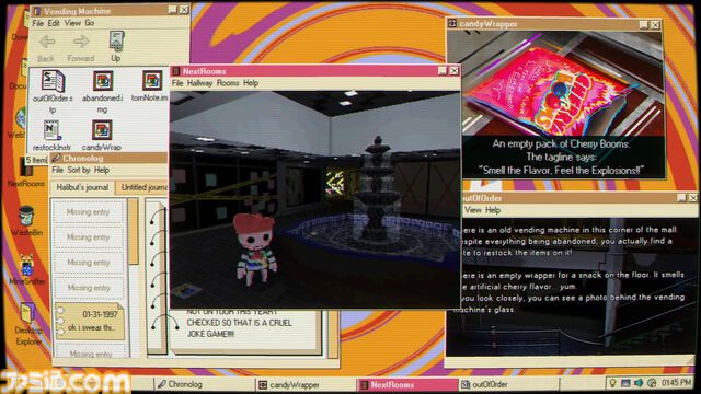 『Desktop Explorer』レトロPCに残されたデータから行方不明者の手がかりを追え。壊れたアプリやファイルから真実を探し出すホラーミステリーのデモ版が配信
