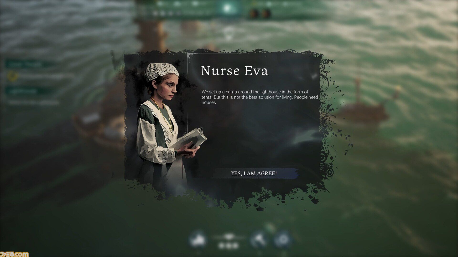 『Drownlight』大洪水に見舞われた世界で都市開発を行うシミュレーションゲームが公開。灯台の光を絶やさずに生存者を集め、闇の脅威を退く