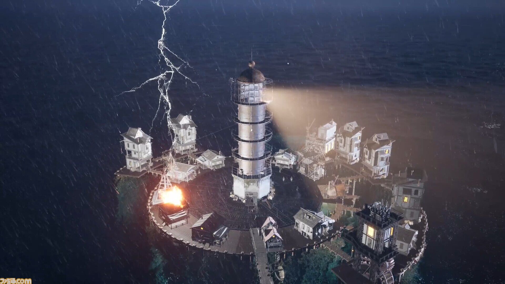 『Drownlight』大洪水に見舞われた世界で都市開発を行うシミュレーションゲームが公開。灯台の光を絶やさずに生存者を集め、闇の脅威を退く