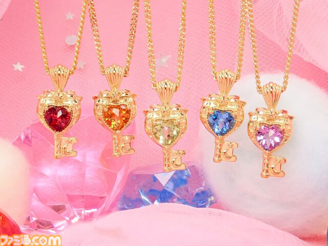 【1回10000円のカプセルトイ】『大人のセボンスター　ハートキーペンダント』11/15より計100個限定で発売。10個に1個は天然ダイヤモンド付き