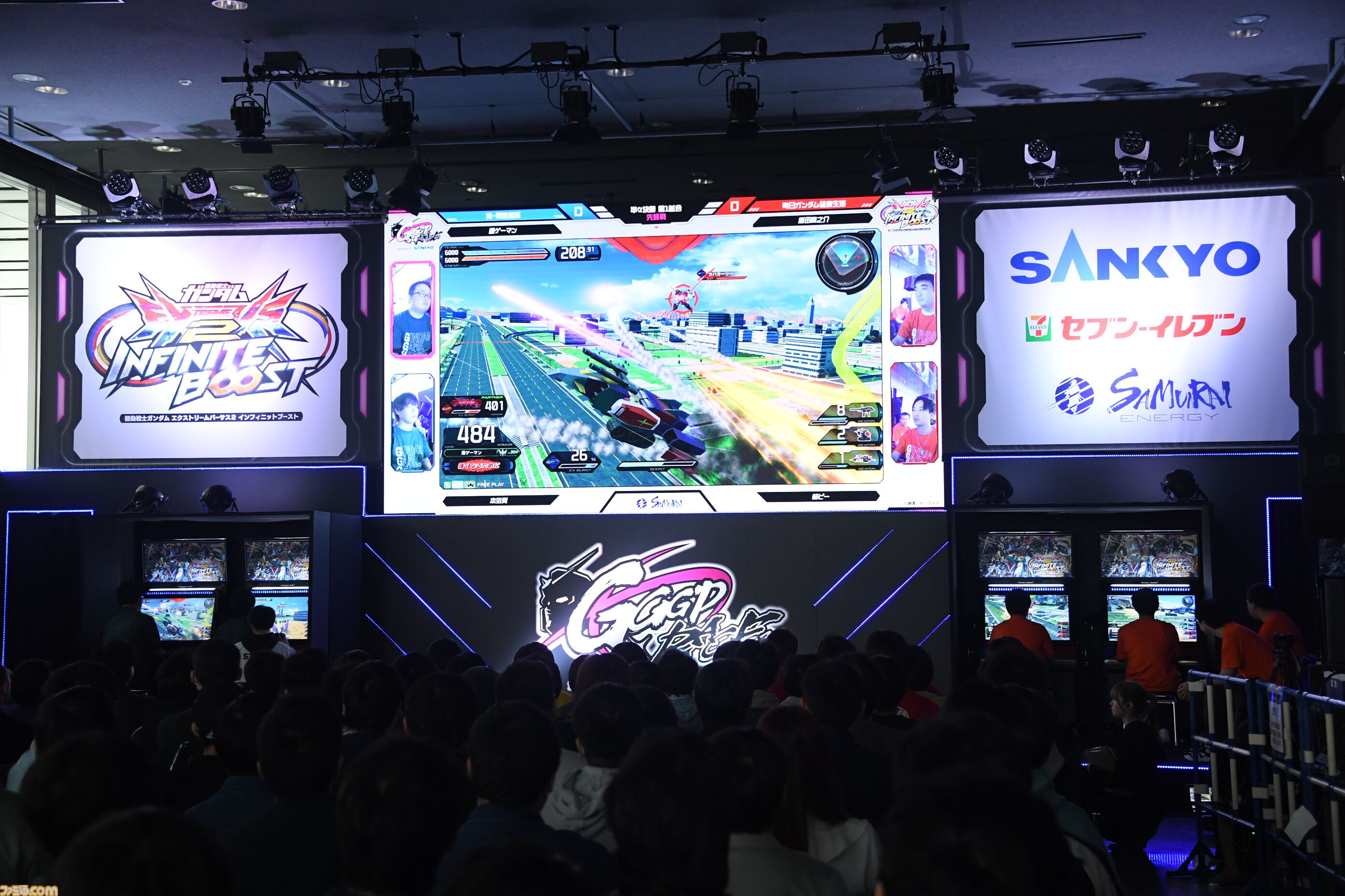 『機動戦士ガンダム EXVS.2 IB』スーパープレイ続出で会場大熱狂！ 極限の攻防で観客を歓喜の渦に巻き込んだ“GGGP×RAGE”OPEN部門 本戦をリポート
