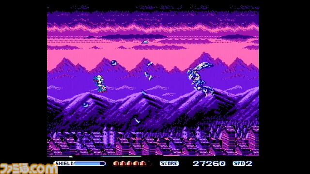 『超翼戦騎エスティーク』令和に生まれたファミコン用8bitシューティング。Switch、PS5、XBOX Series X|S、Steam版が2026年に発売