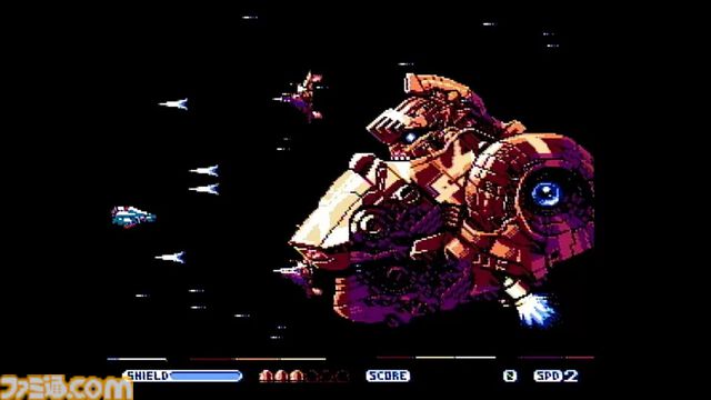 『超翼戦騎エスティーク』令和に生まれたファミコン用8bitシューティング。Switch、PS5、XBOX Series X|S、Steam版が2026年に発売