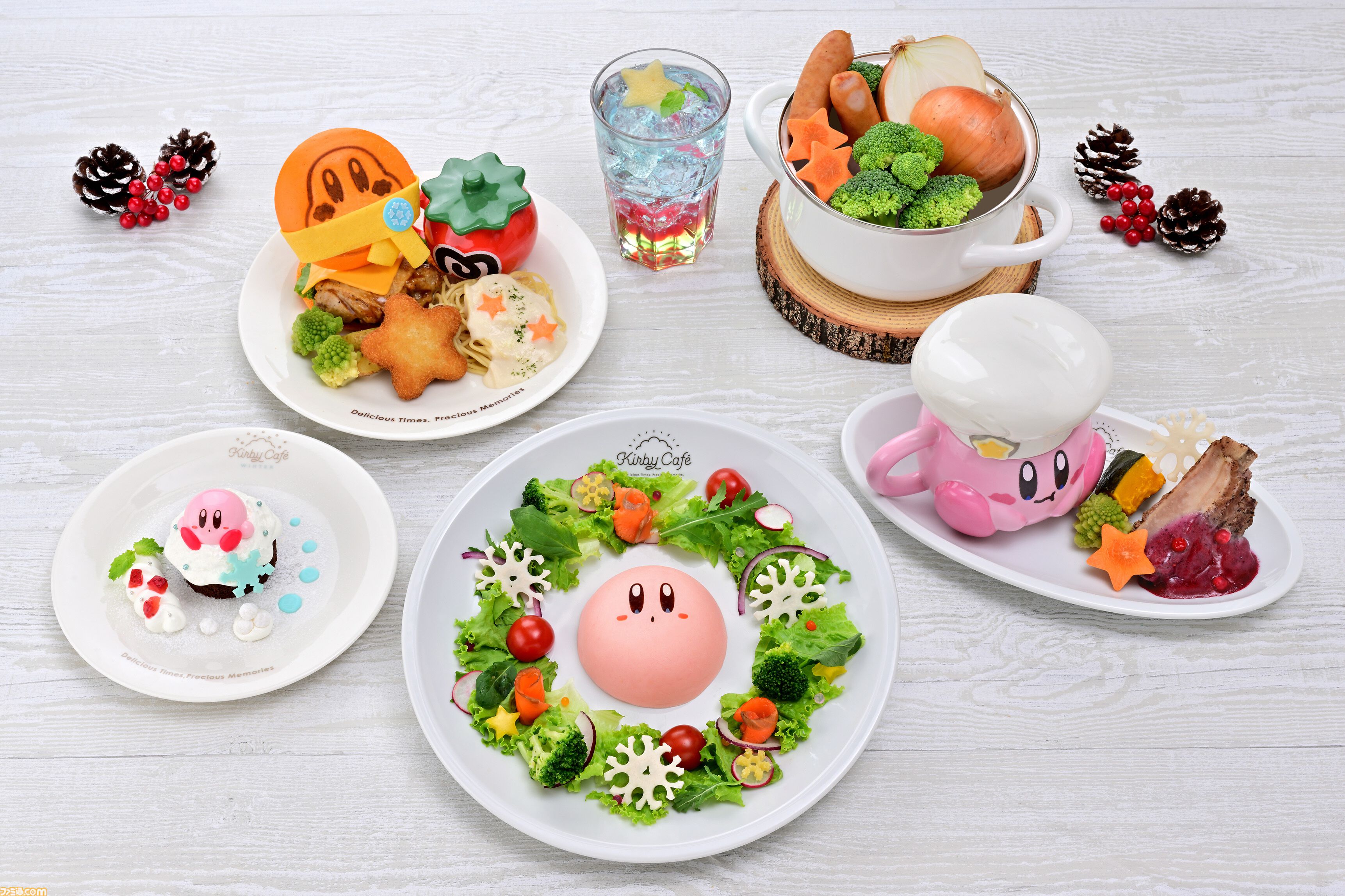 カービィカフェ】冬季イベントが11月12日より開催。新作メニューは