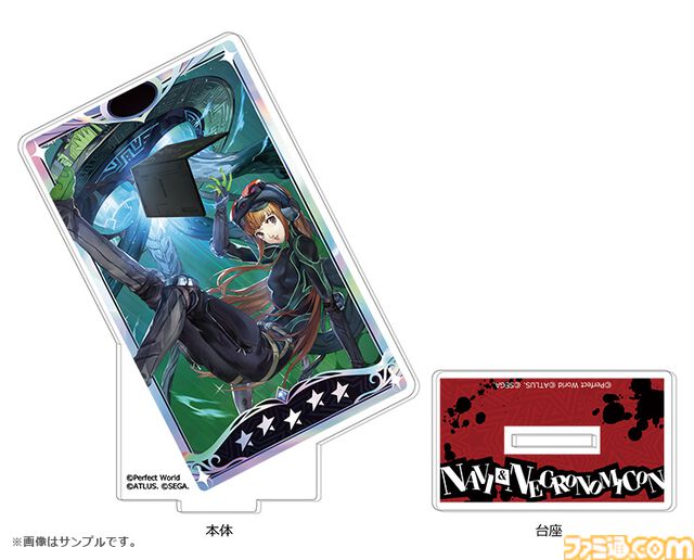 『ペルソナ5X』佐倉双葉（ナビ）の実装記念グッズが予約開始。ネクロノミコンとともに描かれたアクリルスタンドや缶バッジなどが登場【P5X】