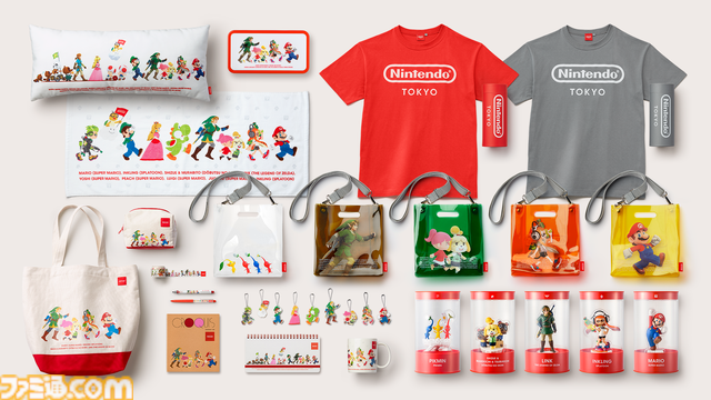 任天堂ストアの公式ポップアップが沖縄パルコで11月29日より期間限定オープン。『マリオ』『どうぶつの森』『ゼルダ』などのオリジナルグッズが販売