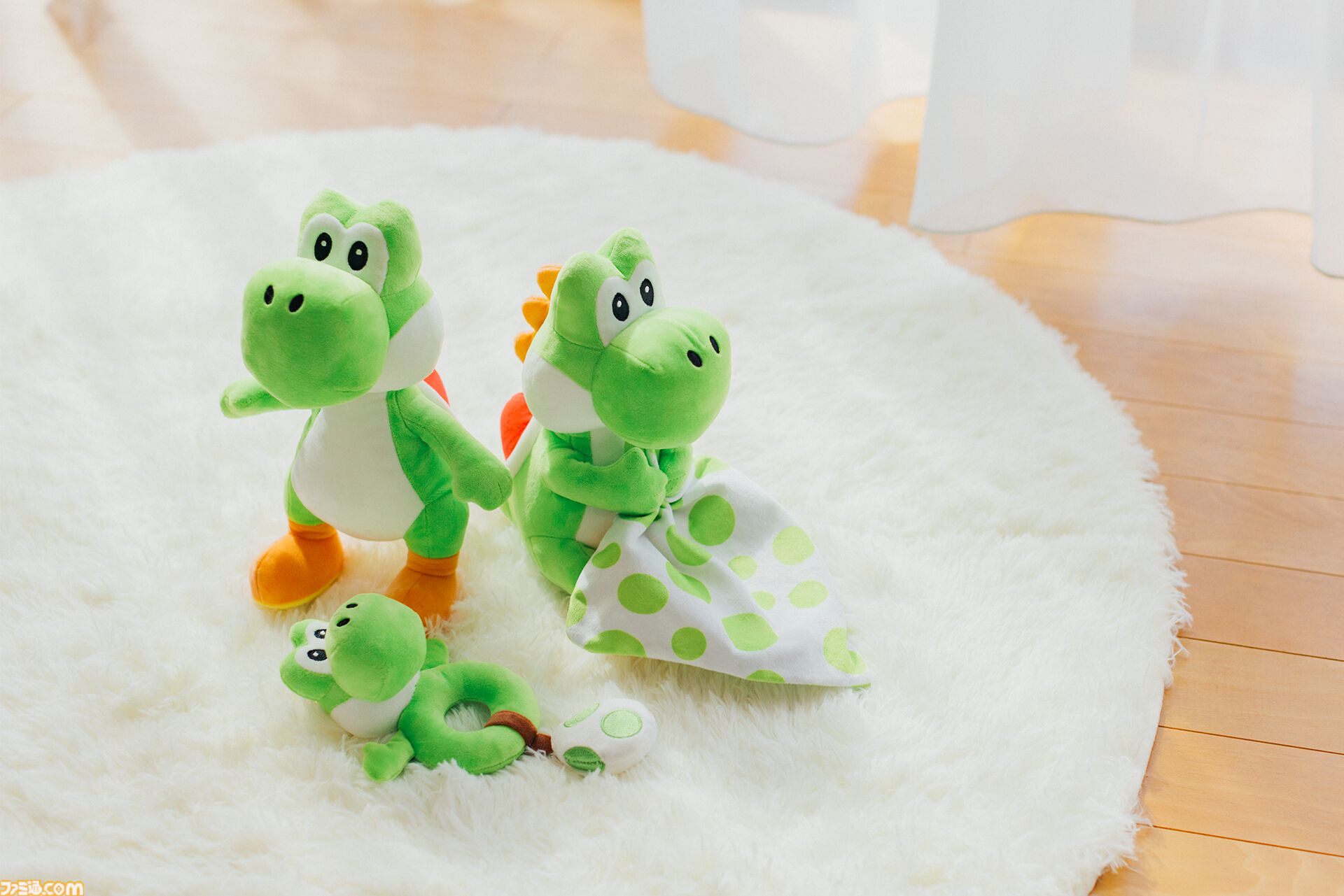 ヨッシーの新作アイテムが多数登場。子ども向け無料アプリ、おしゃべり