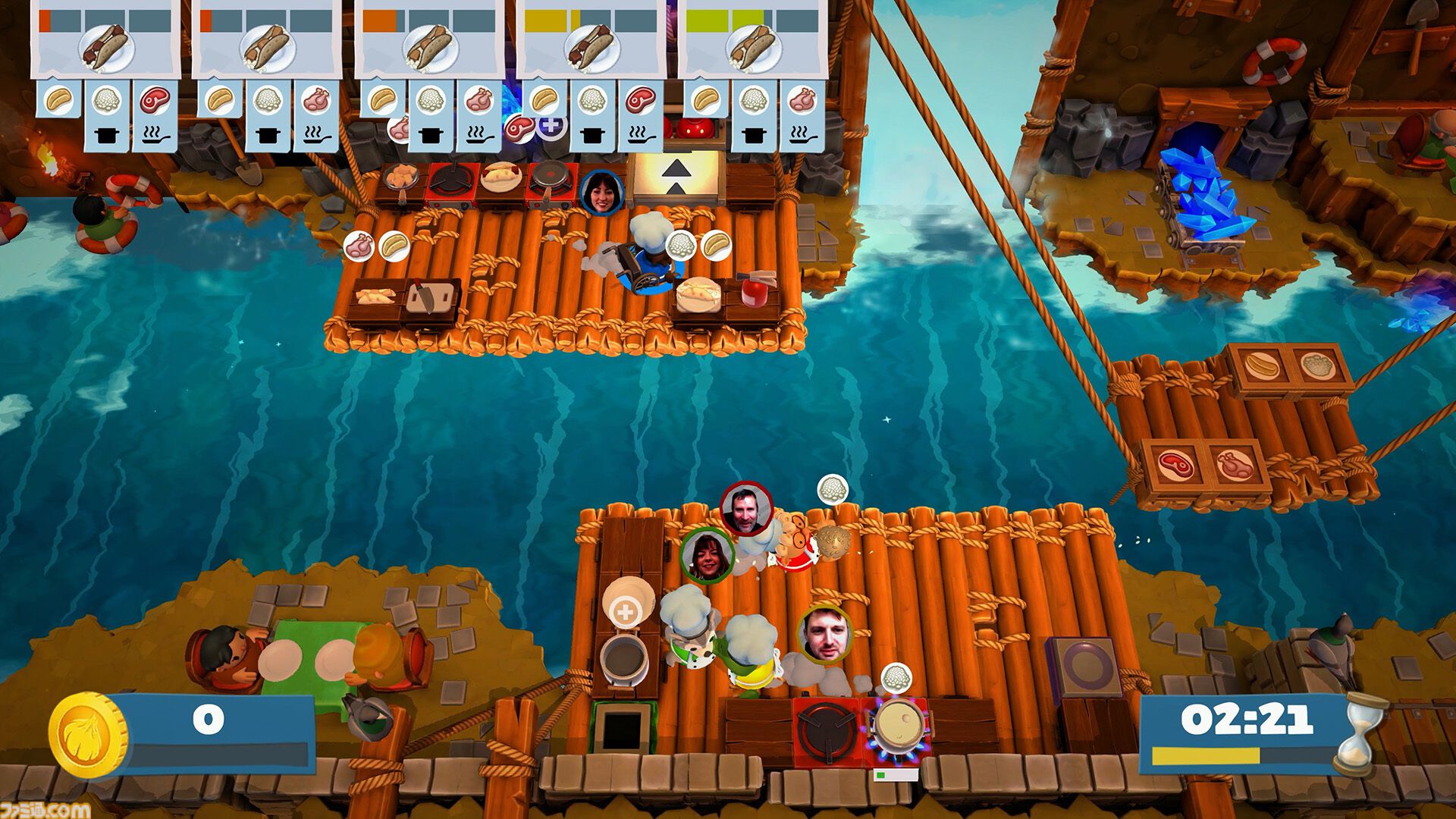 オーバークック2』Switch2版が配信開始。4K 60FPSに対応、おすそわけ