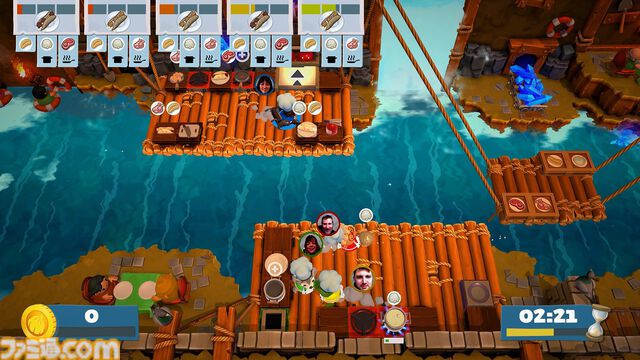 『オーバークック2』Switch2版が配信開始。4K 60FPSに対応、おすそわけ通信とカメラプレイ機能を使ったプレイが可能に。20%オフとなるセールも開催中